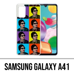 Samsung Galaxy A41 Case - Oum Kalthoum Colors