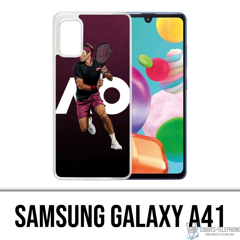 Coque Samsung Galaxy A41 - Roger Federer
