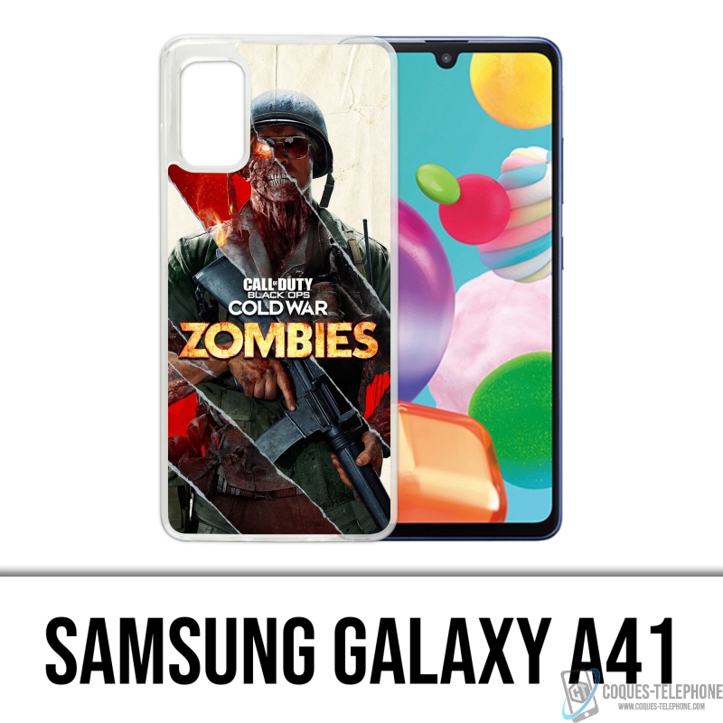 Custodie e protezioni Samsung Galaxy A41 - Call Of Duty Cold War Zombies