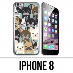 Coque iPhone 8 - Bouledogues