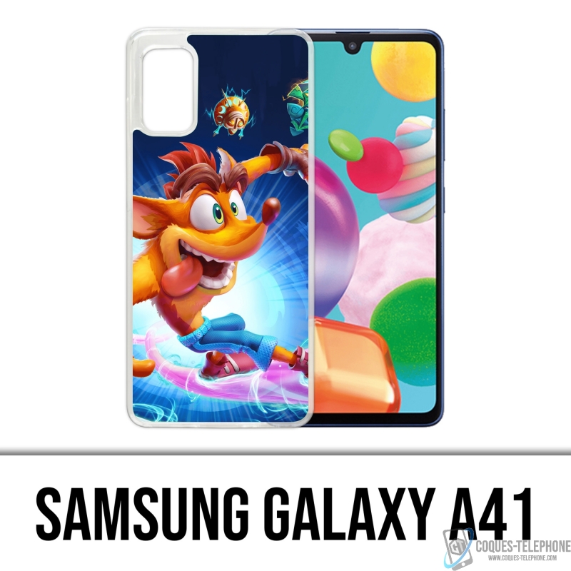 Custodia per Samsung Galaxy A41 - Crash Bandicoot 4