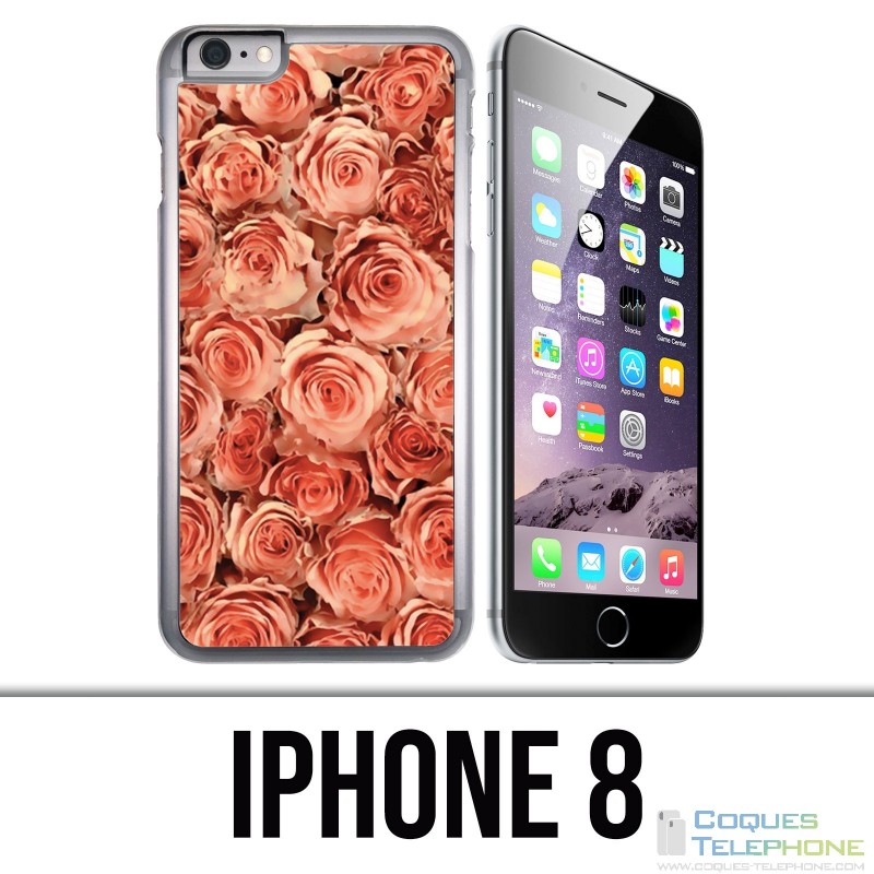 Custodia per iPhone 8 - Bouquet di rose