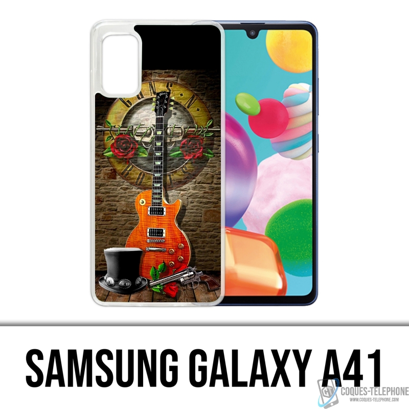 Custodie e protezioni Samsung Galaxy A41 - Chitarra Guns N Roses