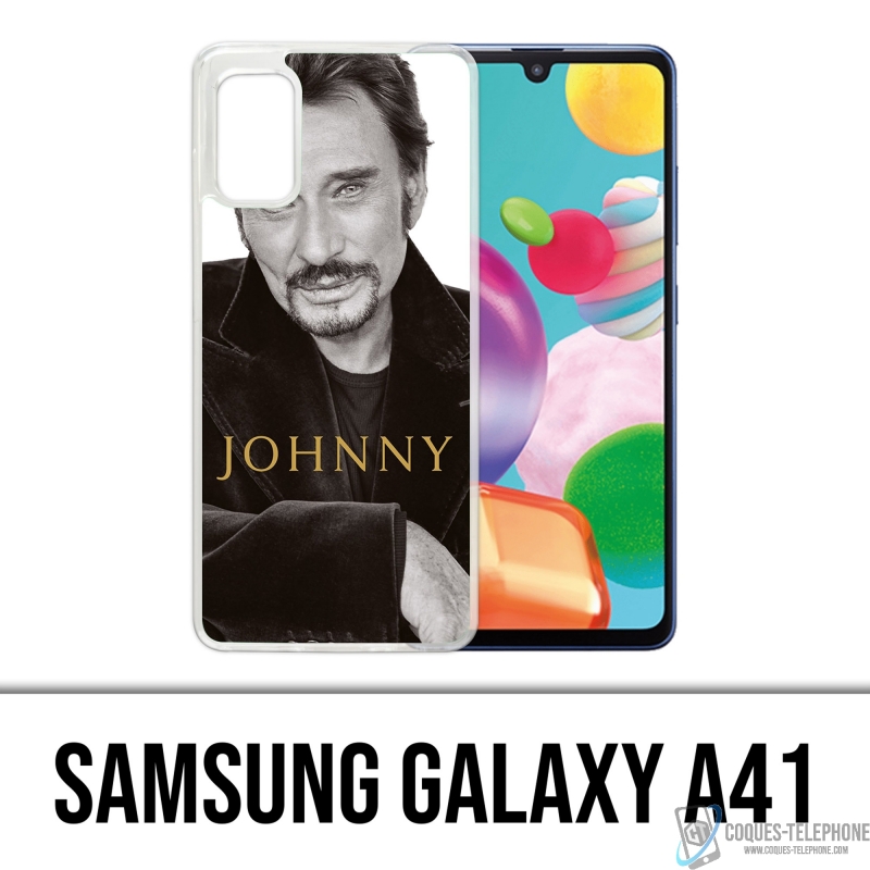 Custodia per Samsung Galaxy A41 - Album Johnny Hallyday