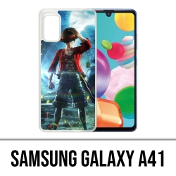 Samsung Galaxy A41 Case - One Piece Ruffy Jump Force