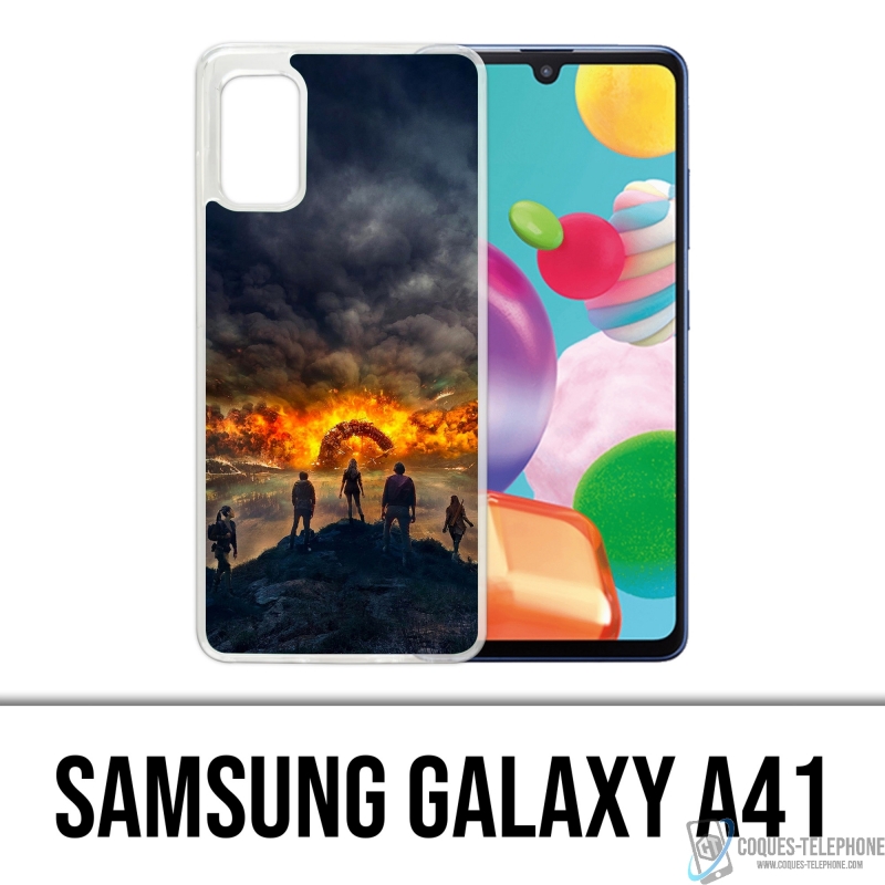 Samsung Galaxy A41 case - The 100 Fire