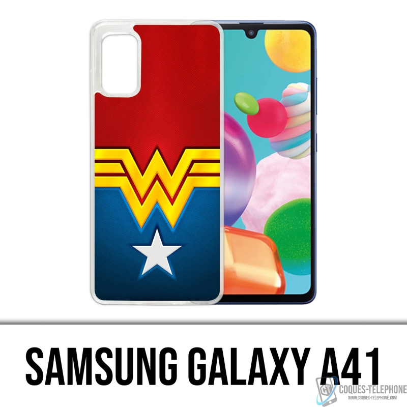 Custodia per Samsung Galaxy A41 - Wonder Woman Logo