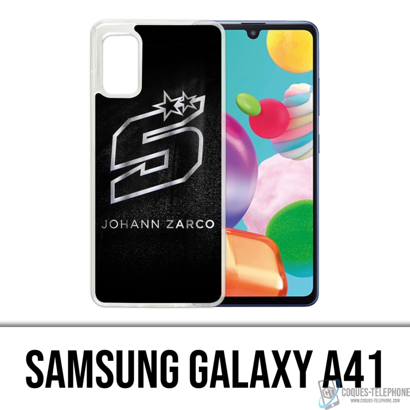 Samsung Galaxy A41 Case - Zarco Motogp Grunge