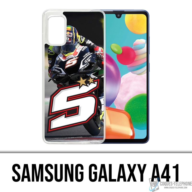 Coque Samsung Galaxy A41 - Zarco Motogp Pilote