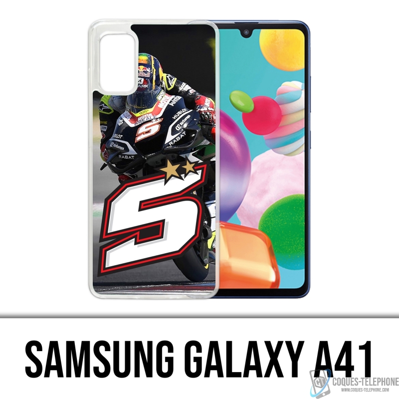 Samsung Galaxy A41 case - Zarco Motogp Pilot