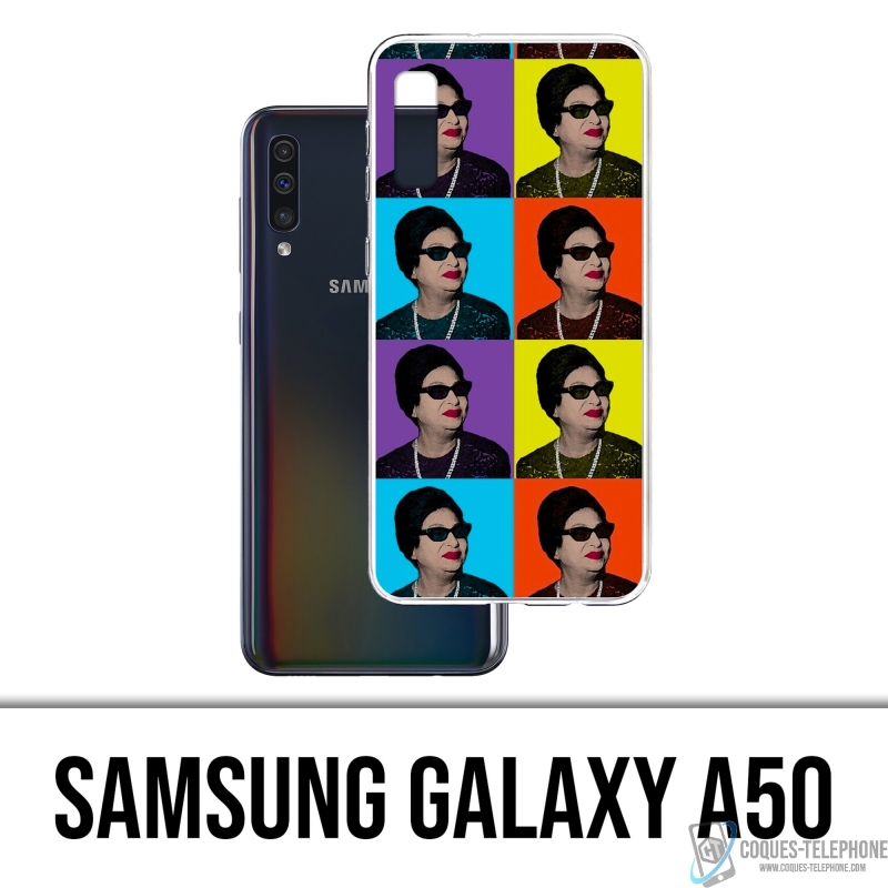 Coque Samsung Galaxy A50 - Oum Kalthoum Colors