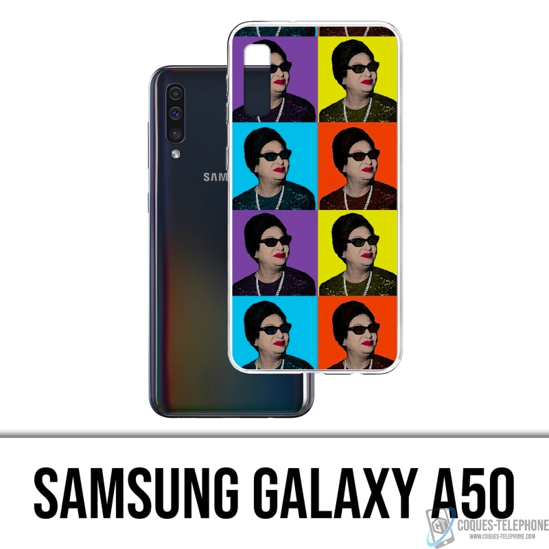 Samsung Galaxy A50 Case - Oum Kalthoum Farben