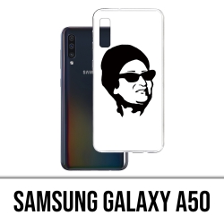 Coque Samsung Galaxy A50 - Oum Kalthoum Noir Blanc