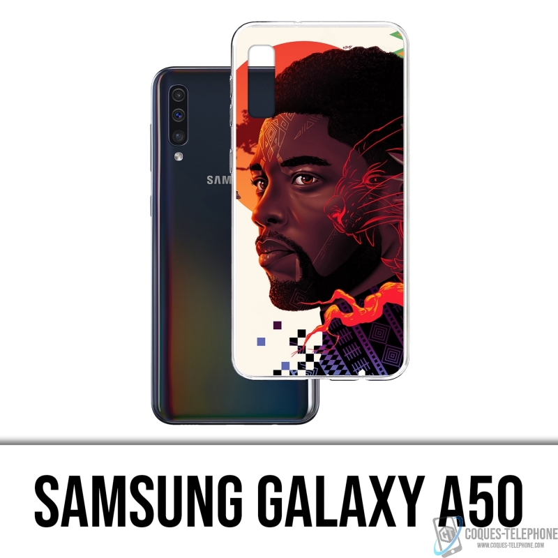 Funda Samsung Galaxy A50 - Chadwick Black Panther