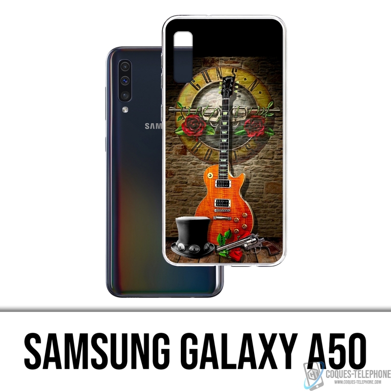 Custodia per Samsung Galaxy A50 - Chitarra Guns N Roses