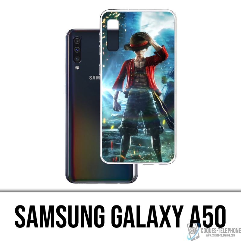 Samsung Galaxy A50 Case - One Piece Ruffy Jump Force