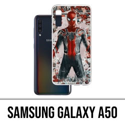Samsung Galaxy A50 Case - Spiderman Comics Splash
