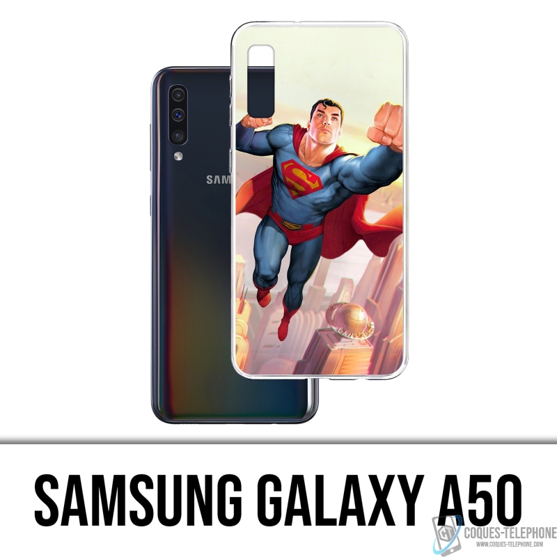 Coque Samsung Galaxy A50 - Superman Man Of Tomorrow