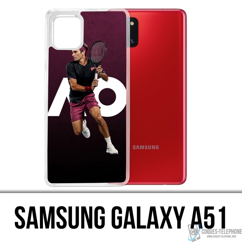 Coque Samsung Galaxy A51 - Roger Federer