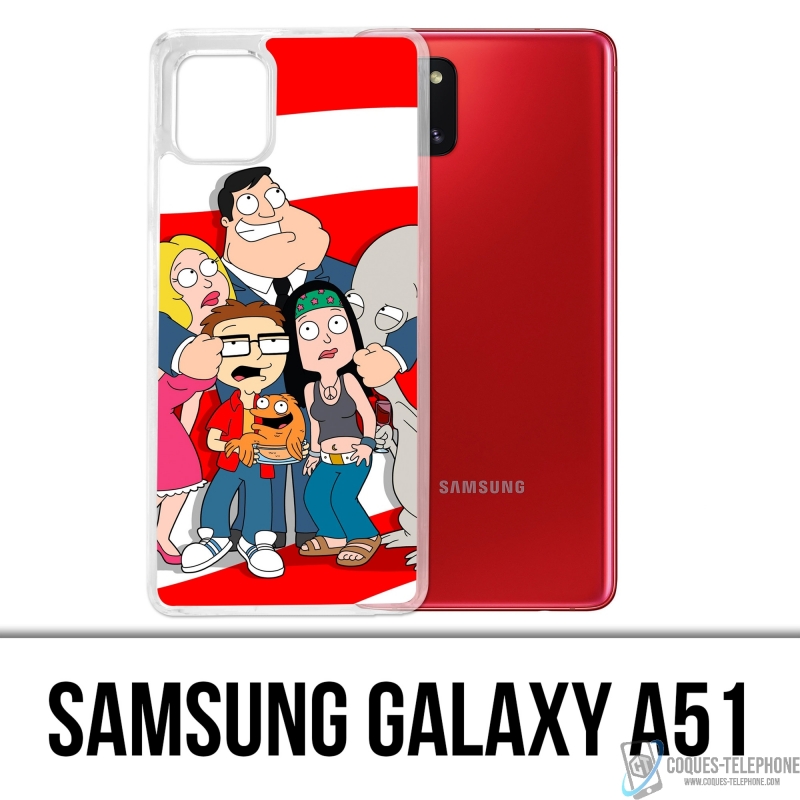 Custodie e protezioni Samsung Galaxy A51 - American Dad