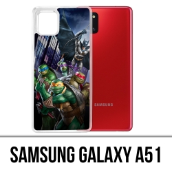 Coque Samsung Galaxy A51 - Batman Vs Tortues Ninja