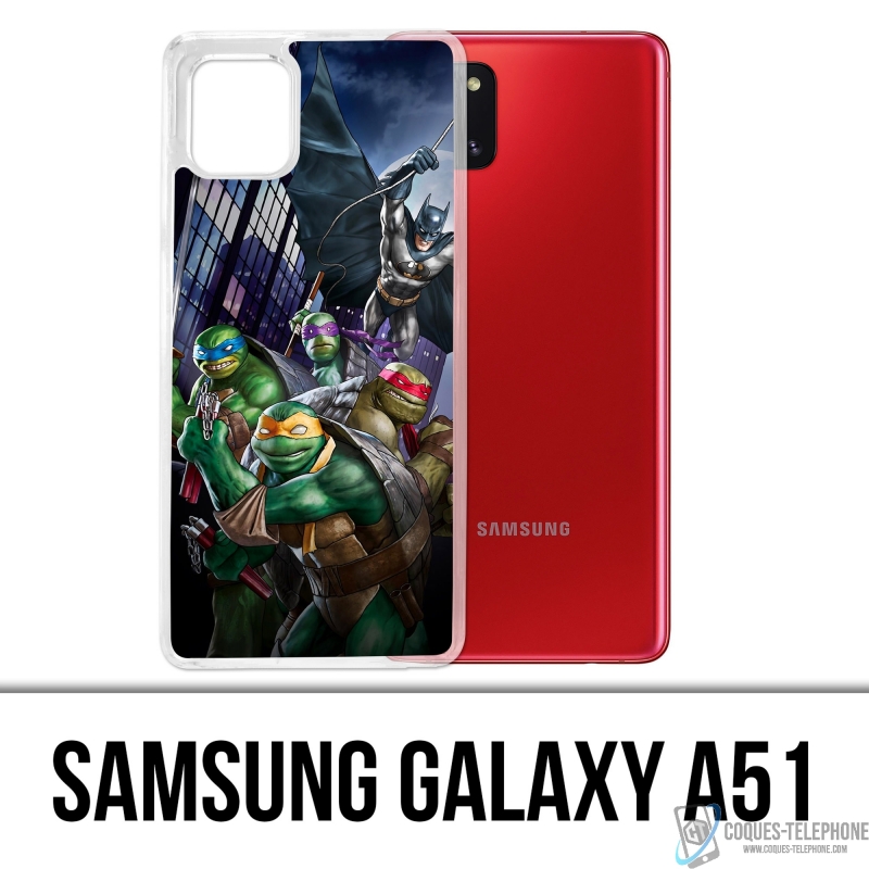 Samsung Galaxy A51 Case - Batman gegen Teenage Mutant Ninja Turtles