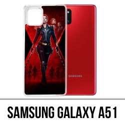 Samsung Galaxy A51 Case - Black Widow Poster