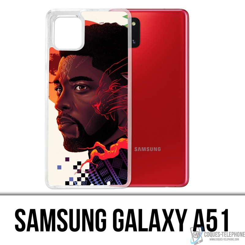 Coque Samsung Galaxy A51 - Chadwick Black Panther