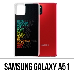 Funda Samsung Galaxy A51 - Motivación diaria