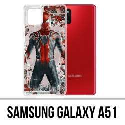 Samsung Galaxy A51 case - Spiderman Comics Splash