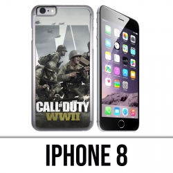 Custodia per iPhone 8 - Personaggi Call Of Duty Ww2
