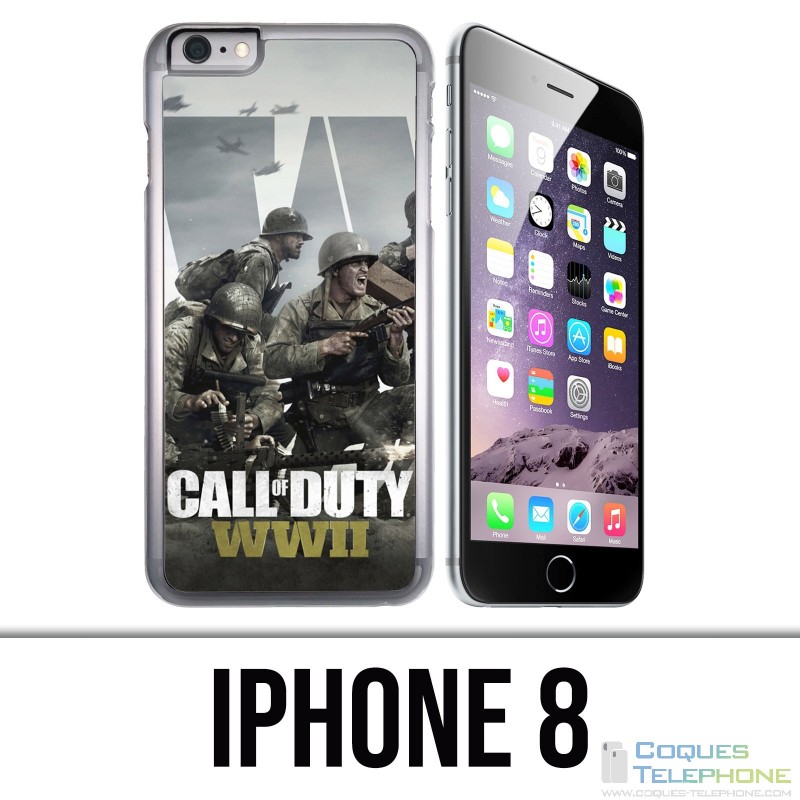 Funda iPhone 8 - Personajes de Call of Duty Ww2