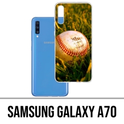 Custodia per Samsung Galaxy A70 - Baseball