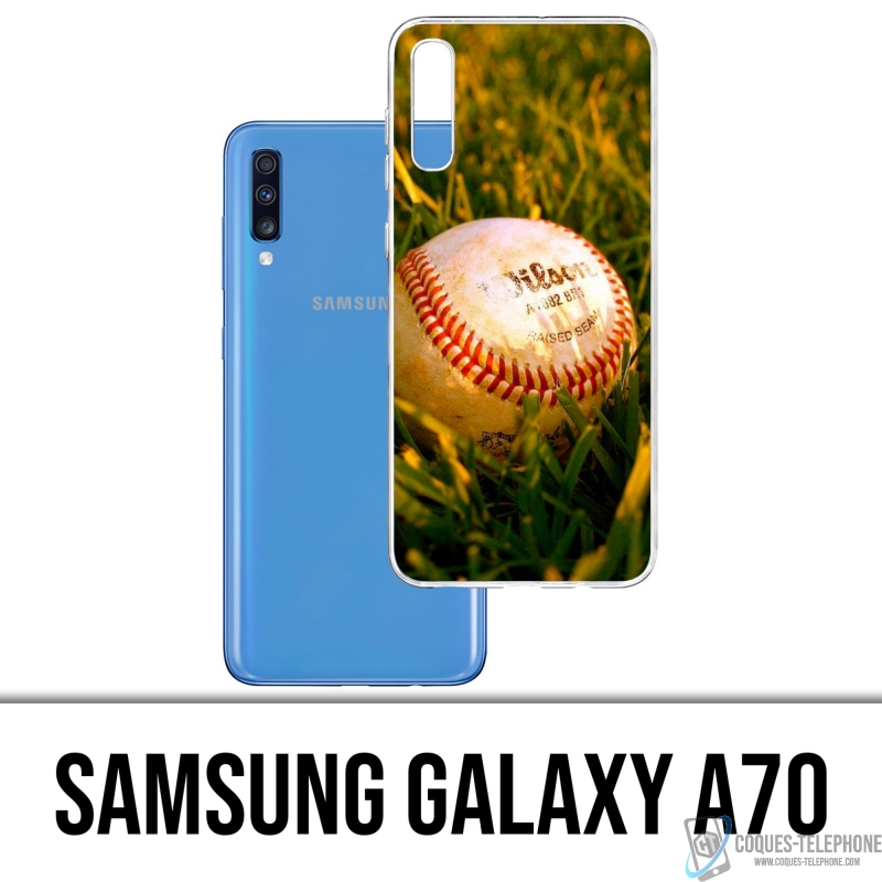 Samsung Galaxy A70 Case - Baseball