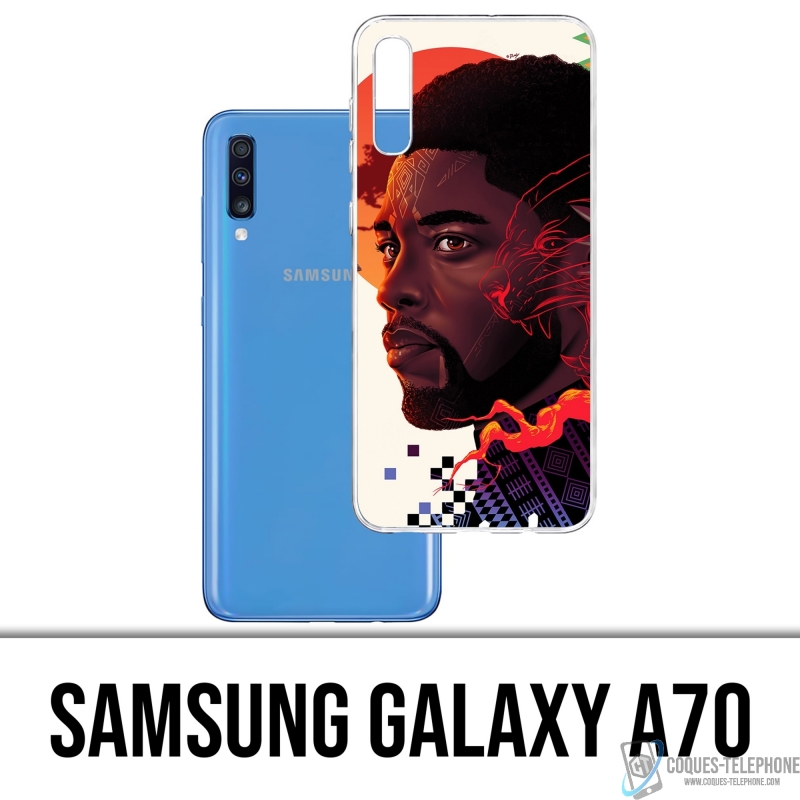 Custodia per Samsung Galaxy A70 - Chadwick Black Panther