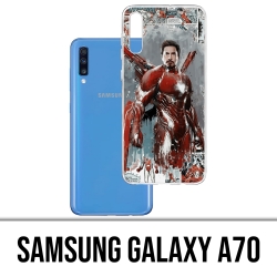 Funda Samsung Galaxy A70 - Iron Man Comics Splash