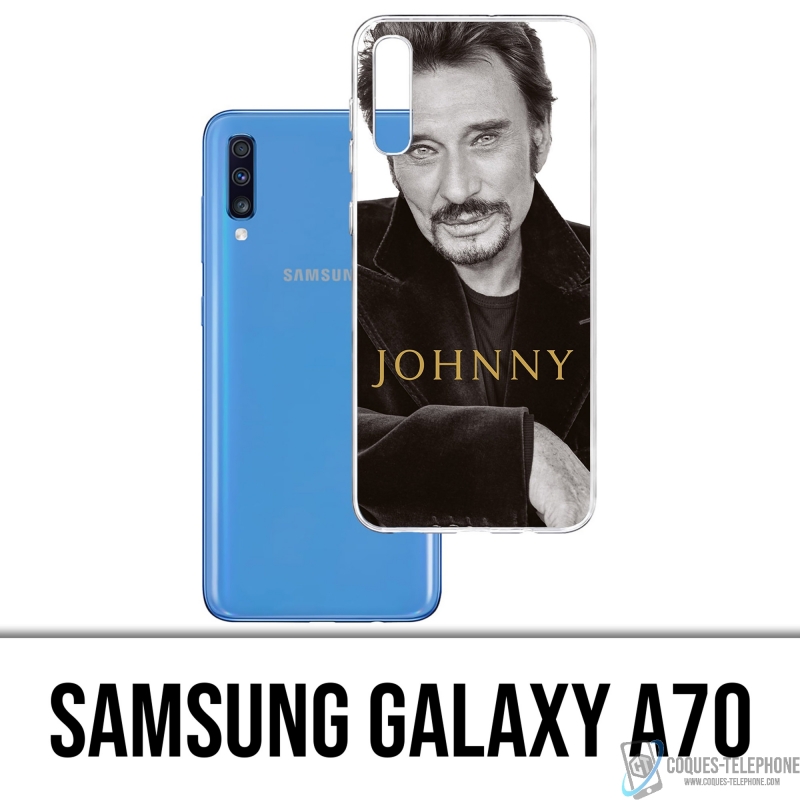 Custodia per Samsung Galaxy A70 - Album Johnny Hallyday