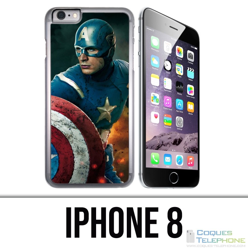 IPhone 8 Case - Captain America Comics Avengers
