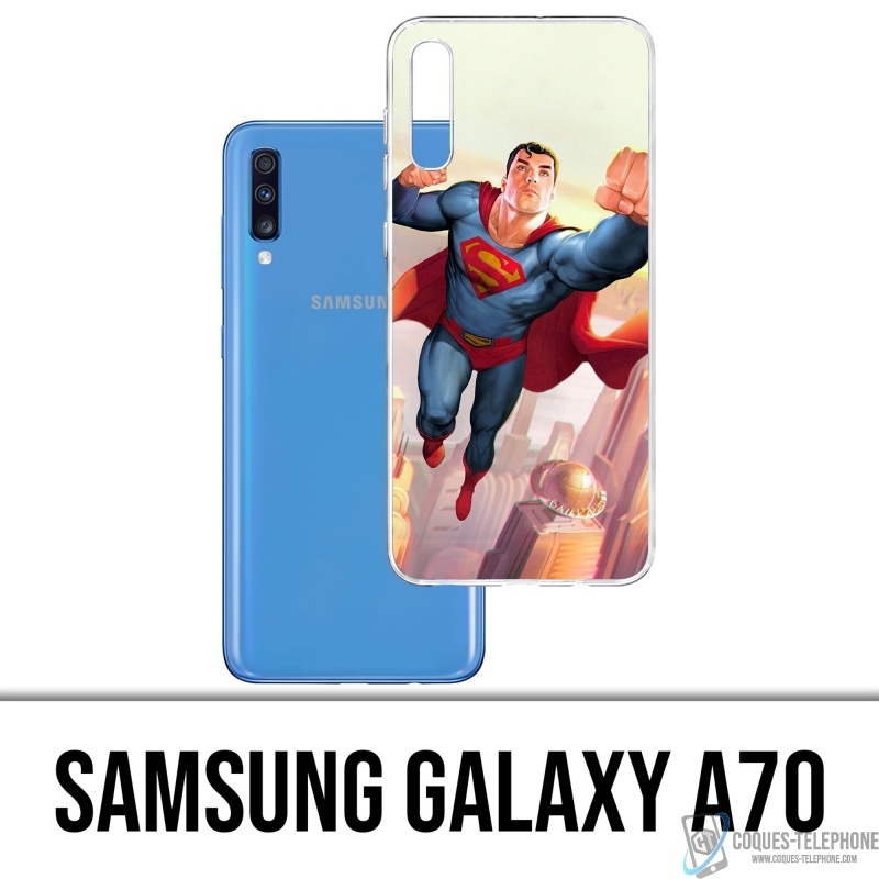 Coque Samsung Galaxy A70 - Superman Man Of Tomorrow