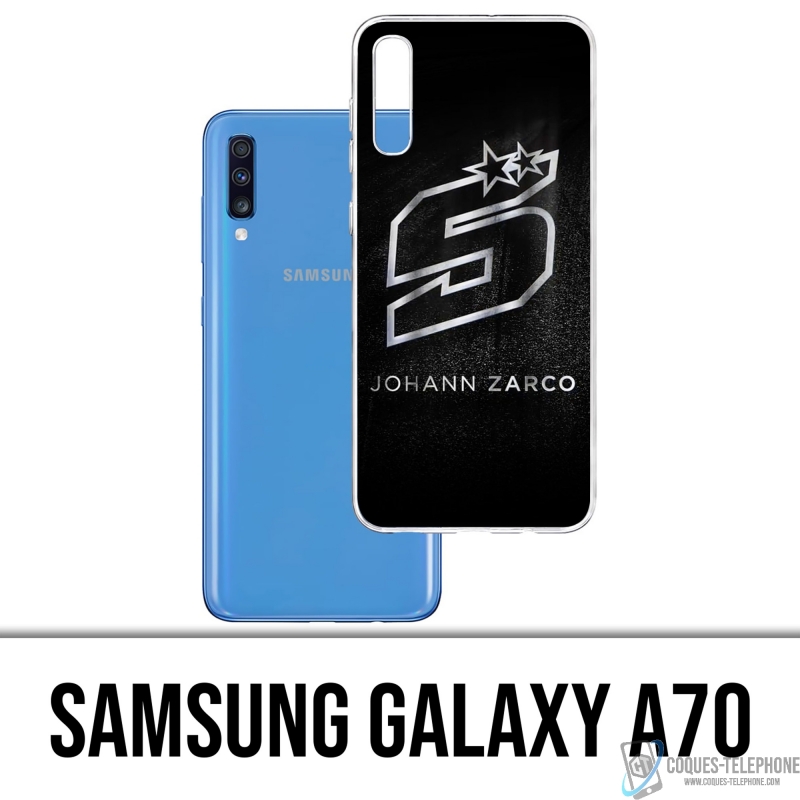 Samsung Galaxy A70 Case - Zarco Motogp Grunge