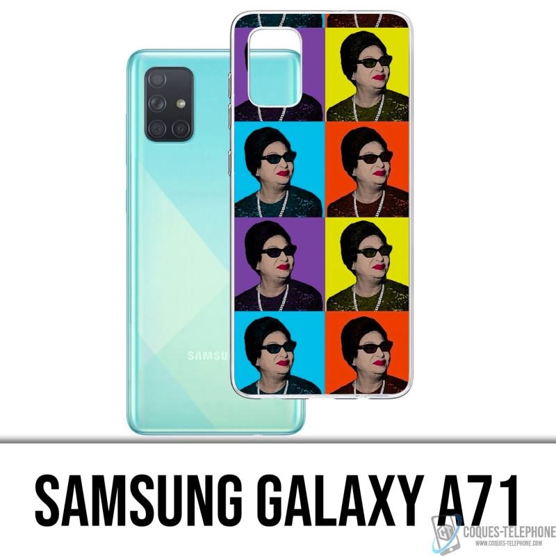 Samsung Galaxy A71 Case - Oum Kalthoum Colors