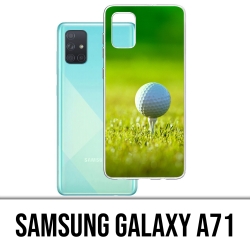 Custodia per Samsung Galaxy A71 - Pallina da golf