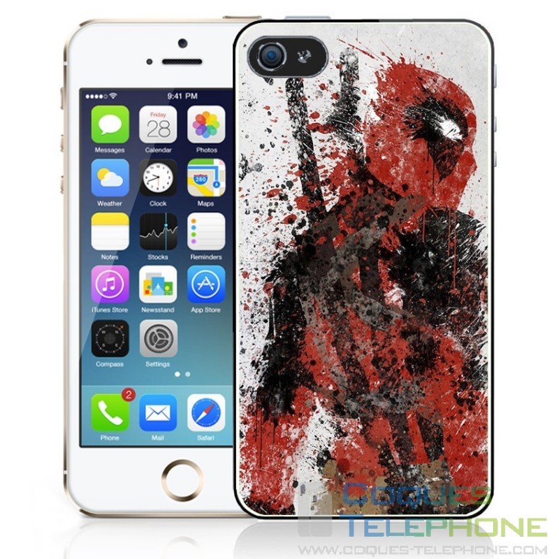 Carcasa del teléfono Deadpool - Paint Art