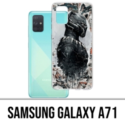 Samsung Galaxy A71 Case - Black Panther Comics Splash