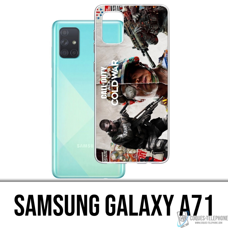 Coque Samsung Galaxy A71 - Call Of Duty Black Ops Cold War Paysage