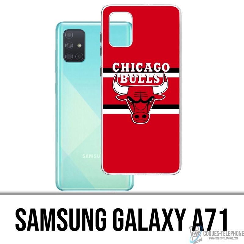 Custodia per Samsung Galaxy A71 - Chicago Bulls