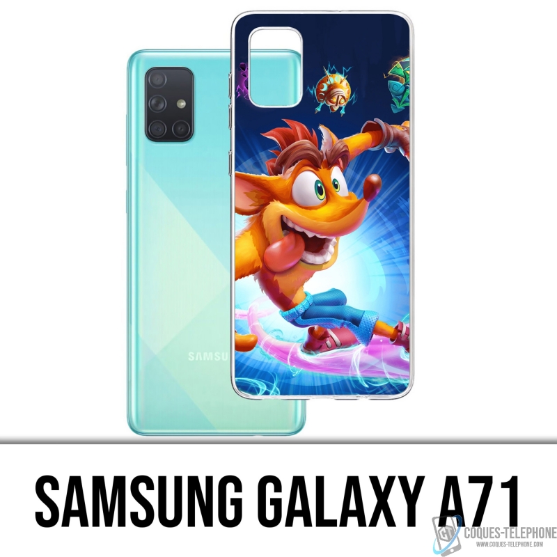 Custodia per Samsung Galaxy A71 - Crash Bandicoot 4
