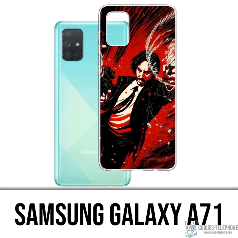 Samsung Galaxy A71 case - John Wick Comics