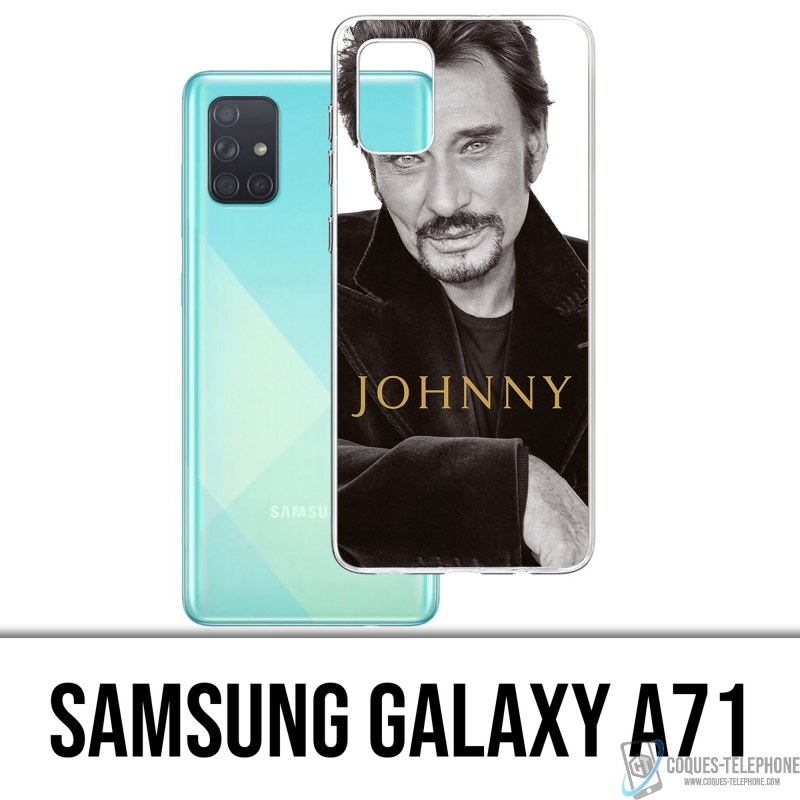 Custodia per Samsung Galaxy A71 - Album Johnny Hallyday
