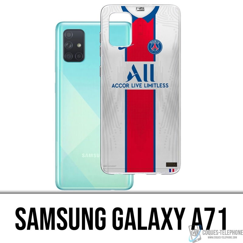 Coque Samsung Galaxy A71 - Maillot PSG 2021